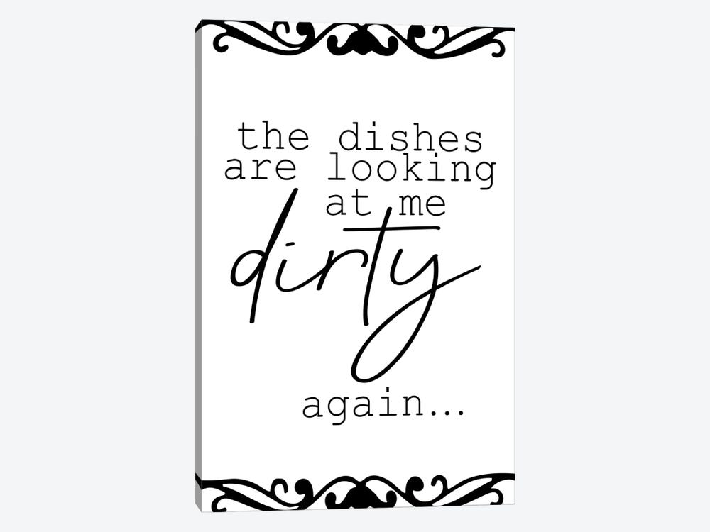 The Dishes by Kimberly Allen 1-piece Canvas Art