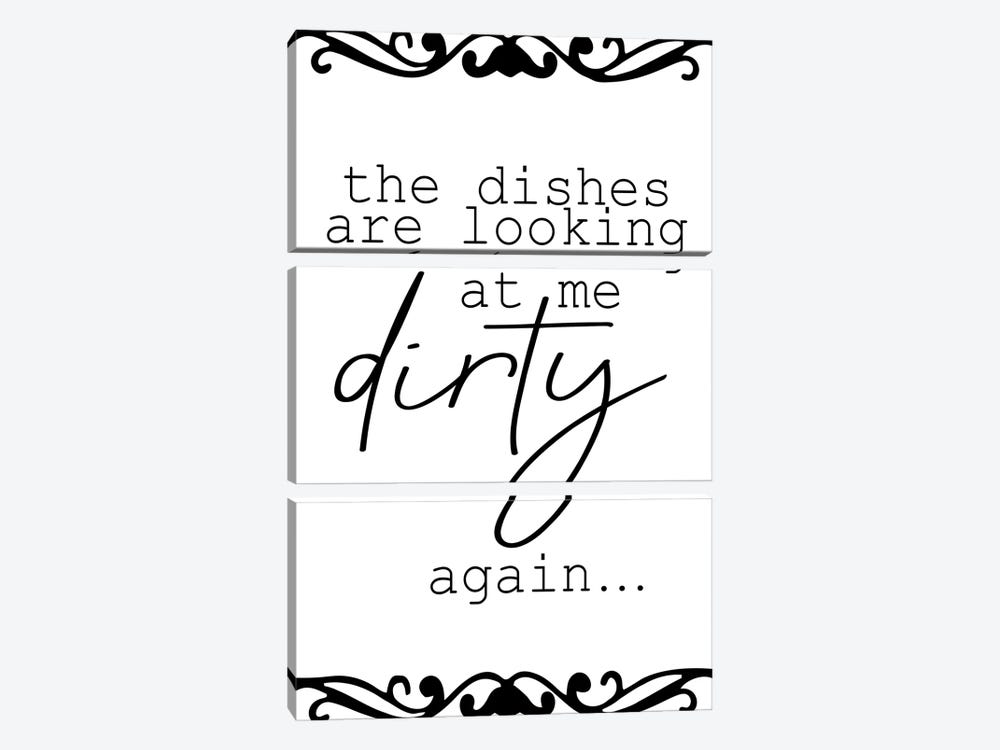 The Dishes by Kimberly Allen 3-piece Canvas Art