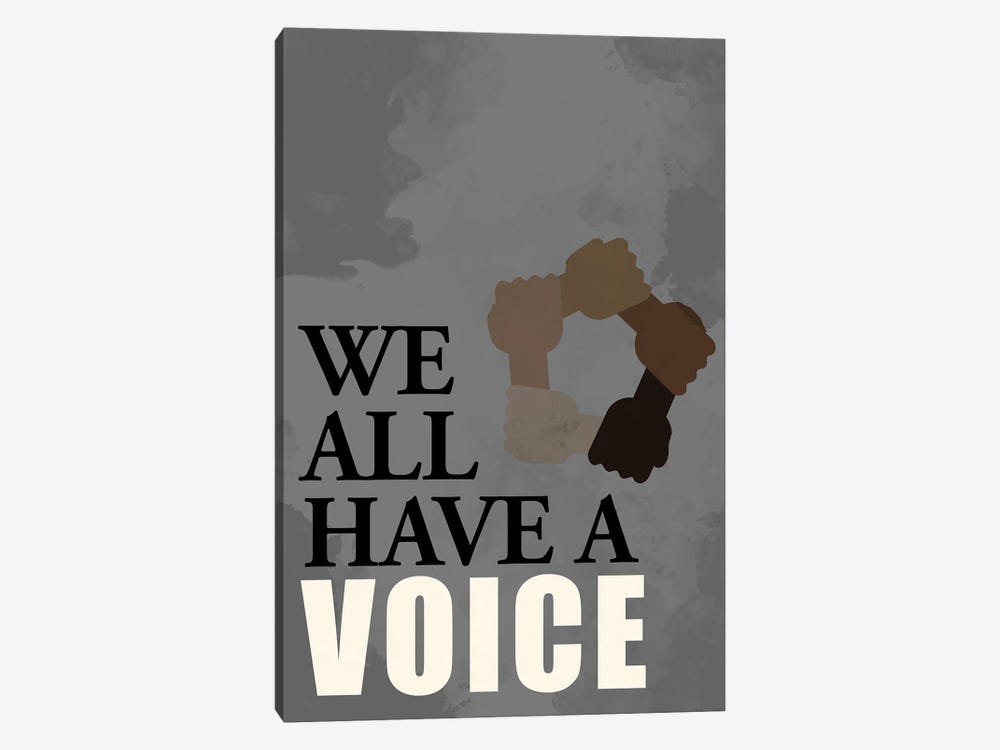 Voice by Kimberly Allen 1-piece Canvas Print