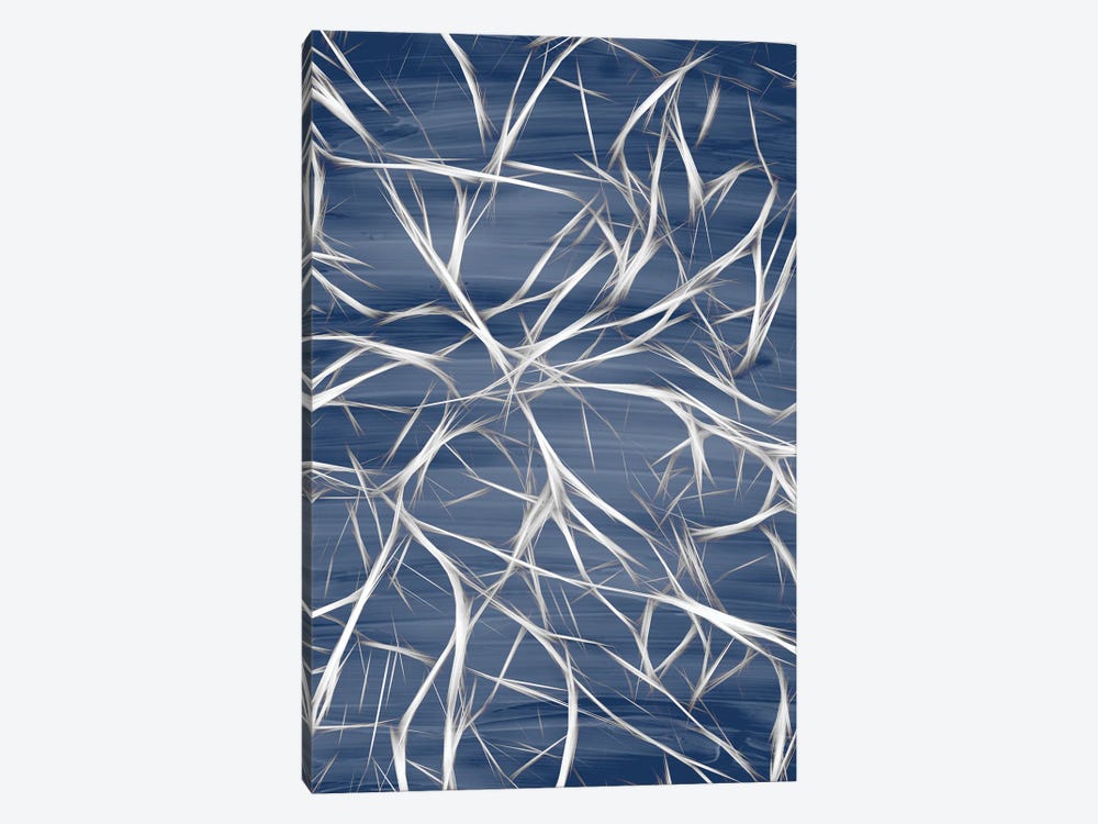 Branching Blue II by Kimberly Allen 1-piece Canvas Art
