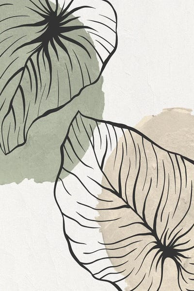 Tropical Leaves: Palm Organics I by Kimberly Allen