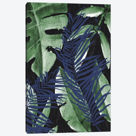 Tropic Palms I Canvas Print #KAL716} by Kimberly Allen Art Print