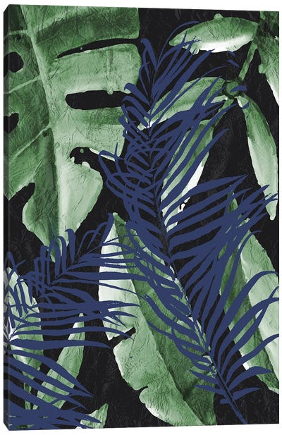 Tropic Palms I Canvas Art Print - Monstera Art