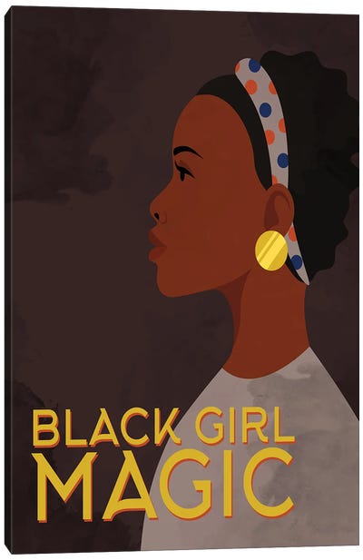 Black Girl Magic Canvas Art Print - Kimberly Allen
