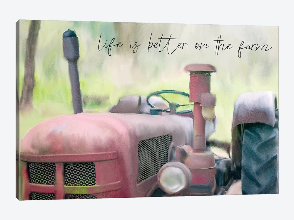 Better On The Farm II by Kimberly Allen 1-piece Art Print