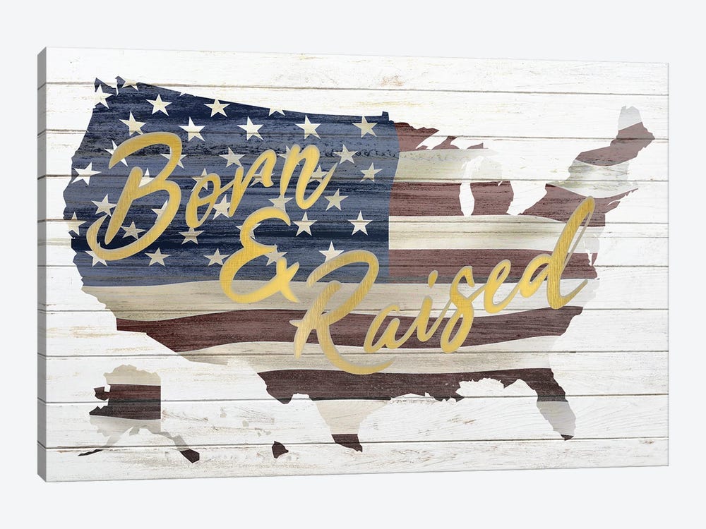 Born And Raised by Kimberly Allen 1-piece Art Print