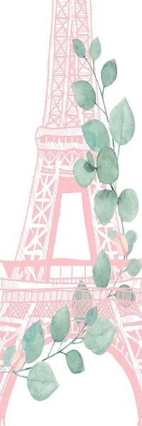 Eiffel Tower: Mint Paris III by Kimberly Allen