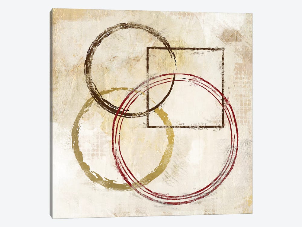 Circles And Squares II by Kimberly Allen 1-piece Art Print