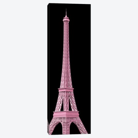 Pink Paris I Canvas Print #KAL908} by Kimberly Allen Art Print