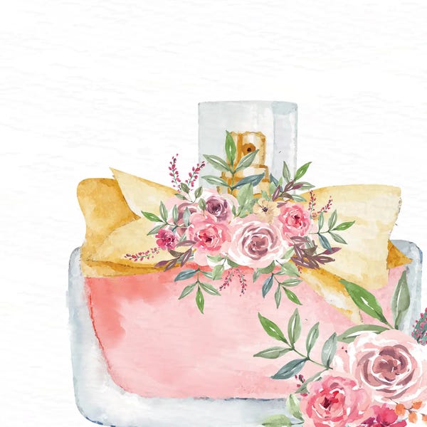 Perfume Bottles: Pink Scent V by Kimberly Allen