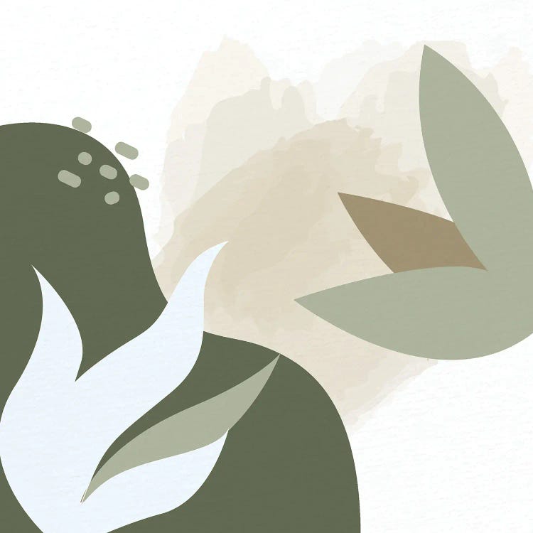 Organic Greens I by Kimberly Allen wall art
