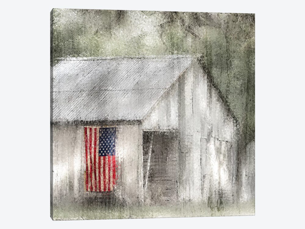 Old Glory by Kimberly Allen 1-piece Canvas Wall Art