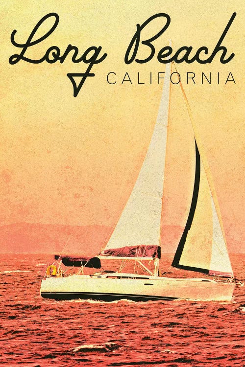 Long Beach, California by Kathy Mansfield wall art