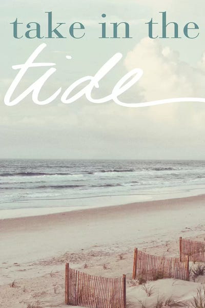 Take in the Tide by Kathy Mansfield canvas print