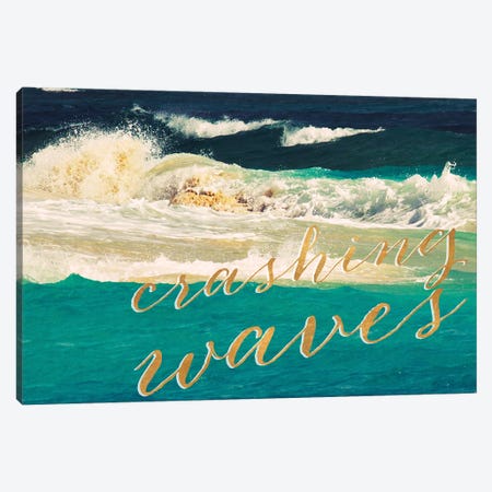 High Waves II Canvas Print #KAM7} by Kathy Mansfield Art Print