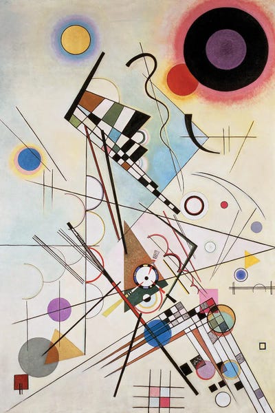 Decorative Elements: Composition 8, 1923 by Wassily Kandinsky