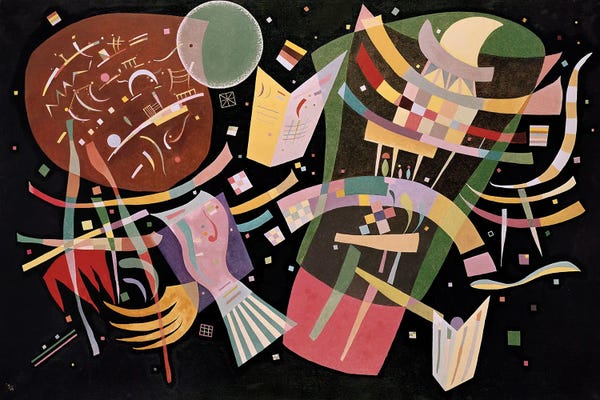 Bauhaus: Composition X, 1939 by Wassily Kandinsky