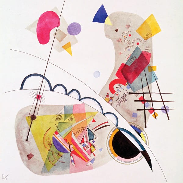 Bauhaus: Grave Forme, 1922 by Wassily Kandinsky