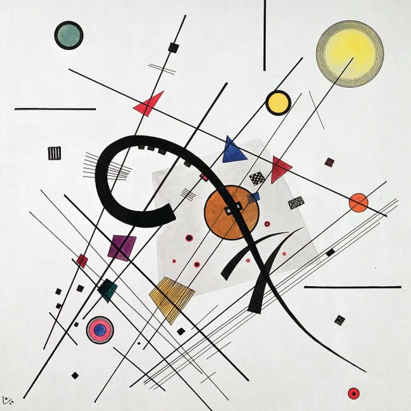 Bauhaus: Grey Square, 1923 by Wassily Kandinsky