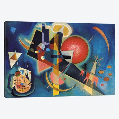 Im Blau Canvas Print #KAN2} by Wassily Kandinsky Canvas Print