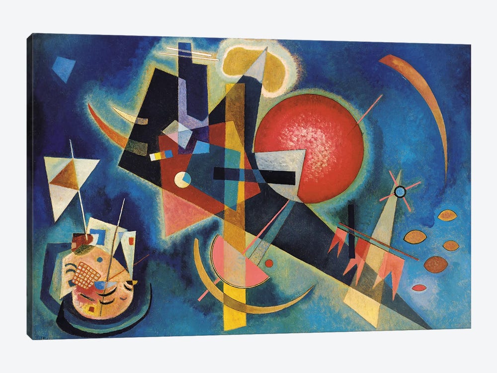 Im Blau by Wassily Kandinsky 1-piece Art Print