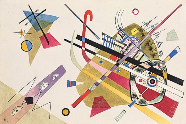 Modernism: Untitled; Ohne Titel, 1922 by Wassily Kandinsky