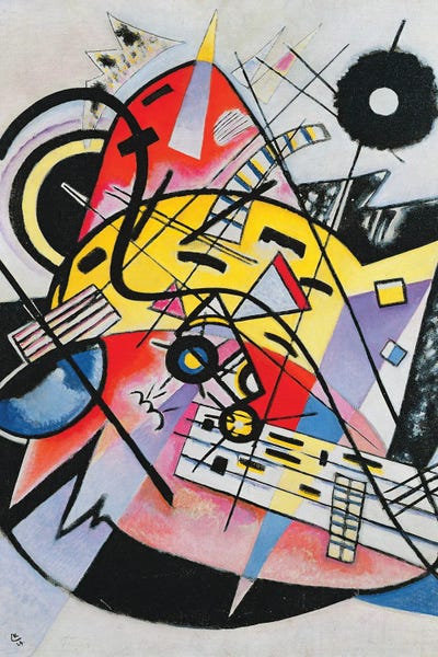 Patterns: White Point, 1923 by Wassily Kandinsky