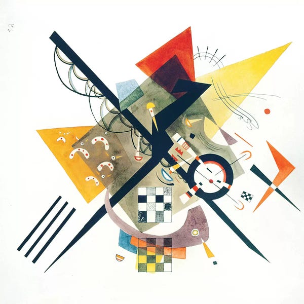 All Things Kandinsky: Study For On White II, 1922 by Wassily Kandinsky