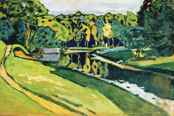 Modernism: Autumn, 1900 by Wassily Kandinsky