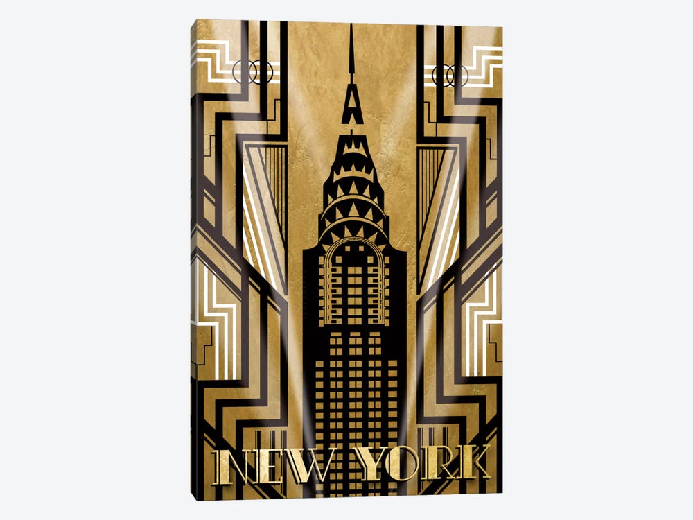 NY Deco 1-piece Art Print