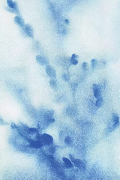 Misty Meadow Flowers III by Katrina Craven art print