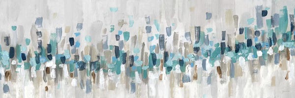 Contemporary Décor: Blue Staccato by Katrina Craven