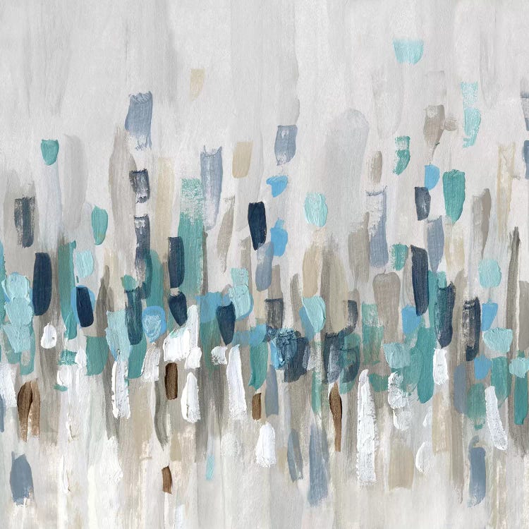 Staccato Blue I by Katrina Craven wall art