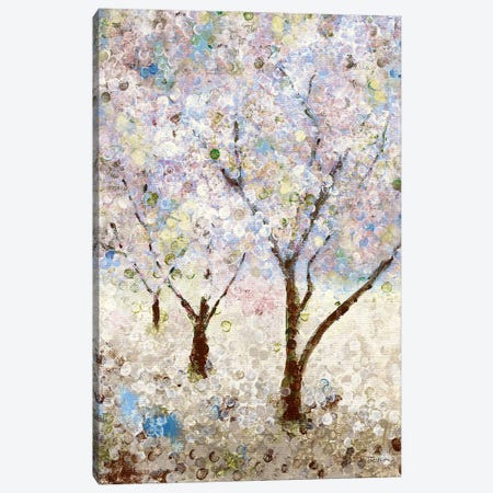 Cherry Blossoms II Canvas Print #KAT59} by Katrina Craven Canvas Artwork