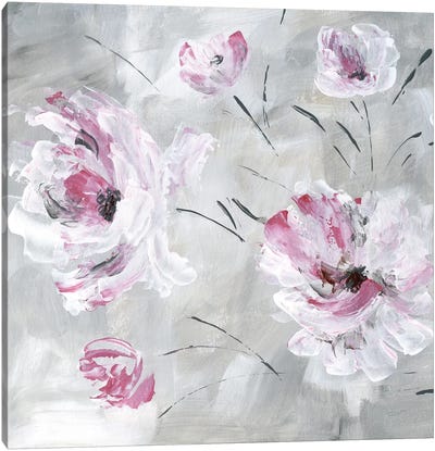 Blush Bloom I Canvas Art Print - Katrina Craven
