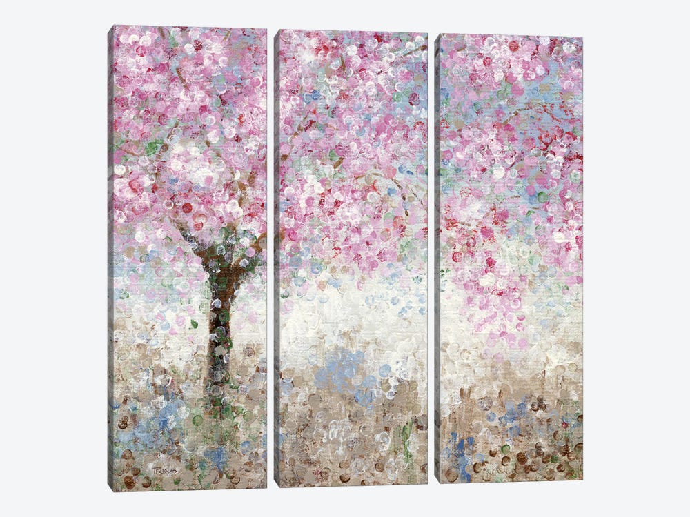 Cherry Blossom Festival I by Katrina Craven 3-piece Art Print