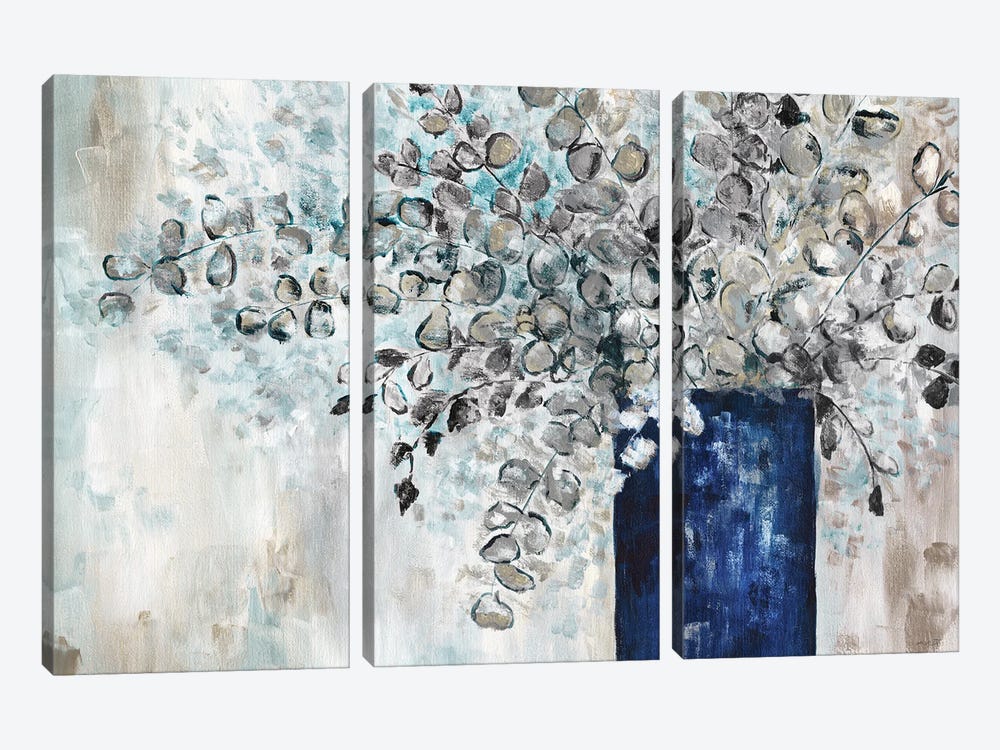 Reformed Eucalyptus by Katrina Craven 3-piece Canvas Art Print
