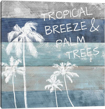 Tropical Breeze Canvas Art Print
