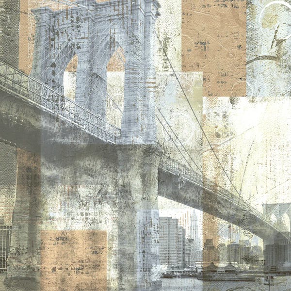 Brooklyn: Soft Light Brooklyn Bridge by Katrina Craven