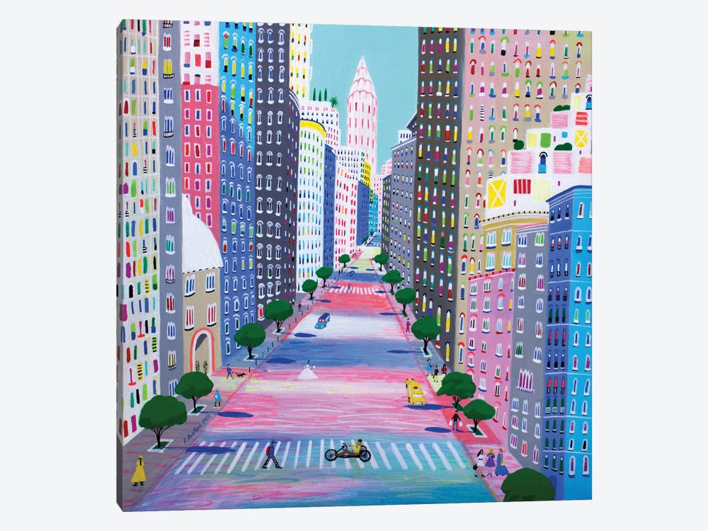 The 15Th Avenue by Katrina Avotina 1-piece Canvas Print