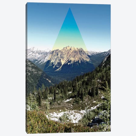 Mountain Peak Canvas Print #KAW3} by Kali Wilson Art Print