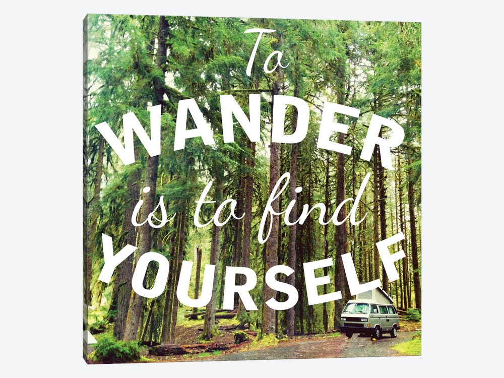Wandering to Find Yourself by Kali Wilson 1-piece Canvas Print