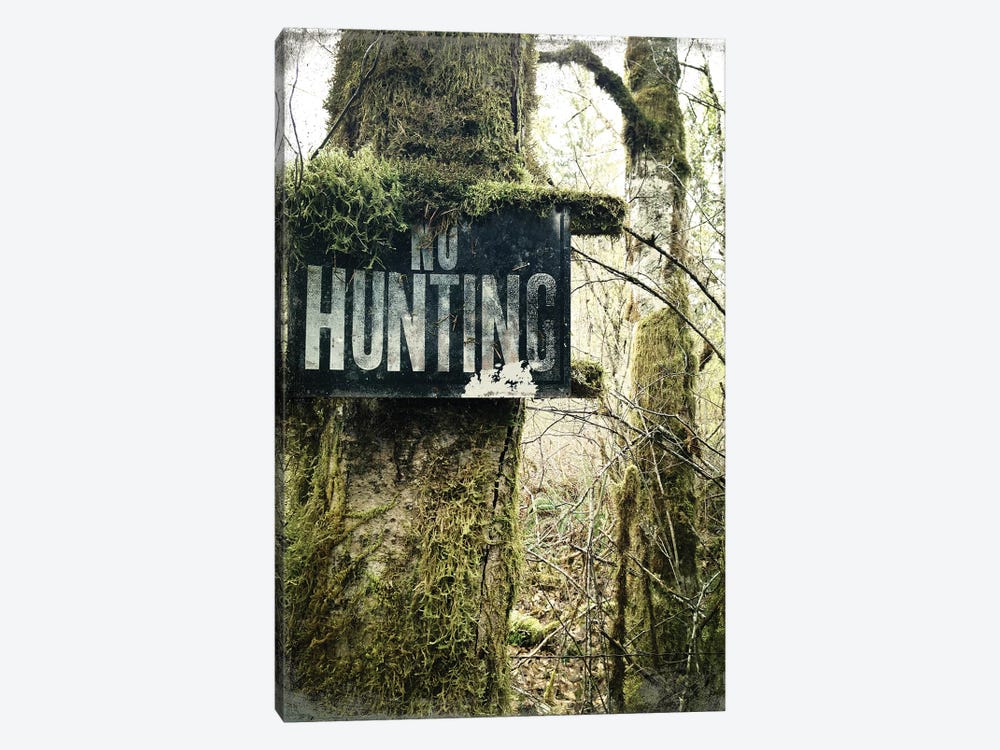 No Hunting by Kali Wilson 1-piece Canvas Art Print