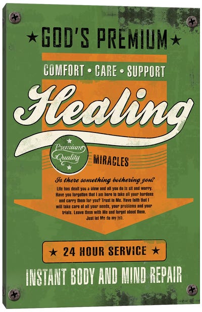 Healing Miracles Canvas Art Print - Healing Art