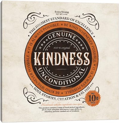Kindness I Canvas Art Print - Kindness Art