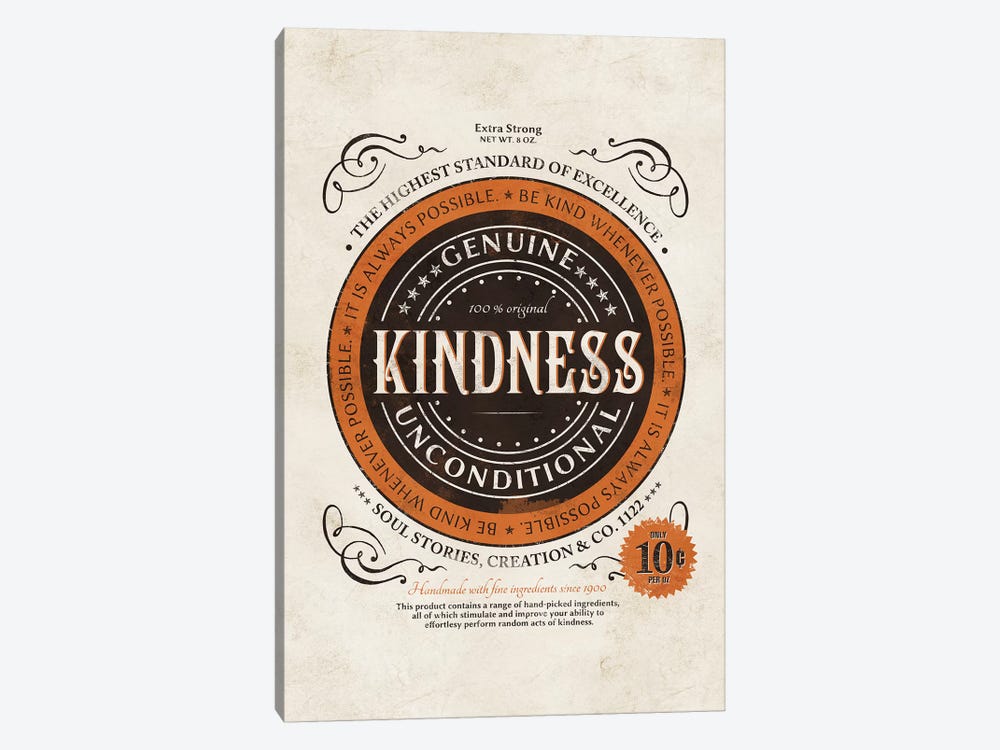 Kindness II by Ester Kay 1-piece Canvas Artwork