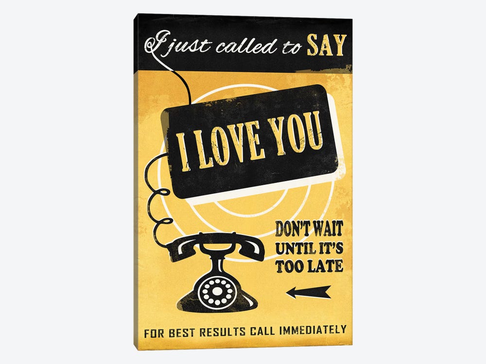 Say I Love You by Ester Kay 1-piece Canvas Art Print