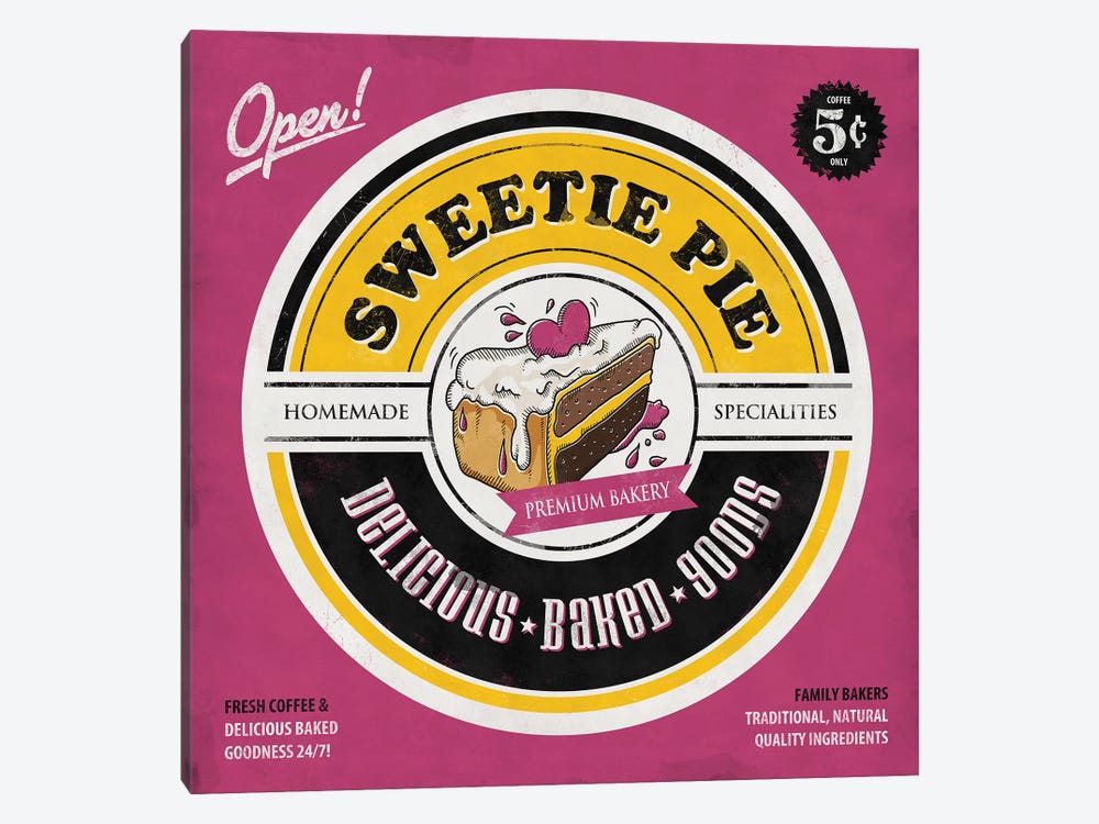 Sweetie Pie by Ester Kay 1-piece Canvas Wall Art