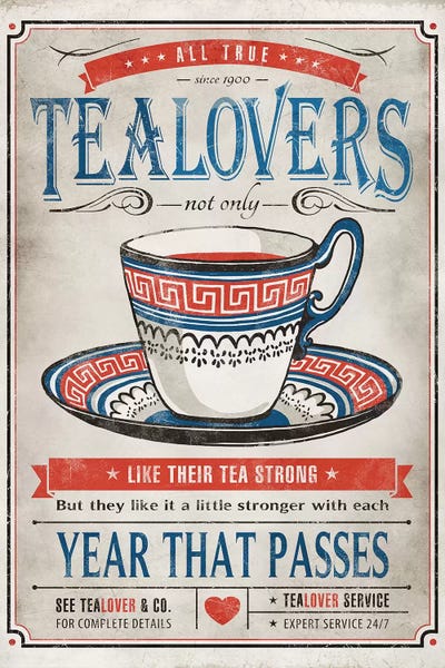 Tea Lovers by Ester Kay art print