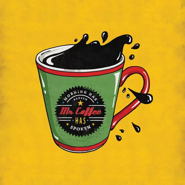 Pop Art Kitchen: Mr Coffee by Ester Kay